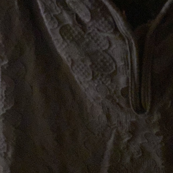 Scala black crinkled lifted design tank top - one size - Picture 4 of 9